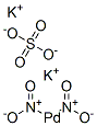 디포타슘비스(니트리토-N)[설파토(2-)-O,O']팔라데이트(2-) 구조식 이미지