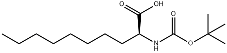 N-BOC-2-OCTYL-L-GLYCINE
 Structure