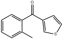 3-(2-METHYLBENZOYL)THIOPHENE Structure