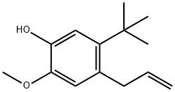 4-allyl-5-(tert-butyl)-2-methoxyphenol 구조식 이미지