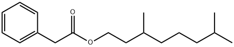 3,7-디메틸옥틸페닐아세테이트 구조식 이미지