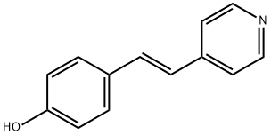 (E)-4-(4-Hydroxystyryl)pyridine 구조식 이미지