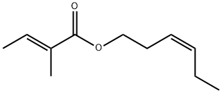 cis-3-Hexenyl tiglate Structure