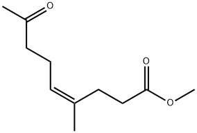 (Z)-4-Methyl-8-oxo-4-nonenoic acid methyl ester Structure