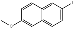 Naphthalene, 2-iodo-6-methoxy- (9CI) 구조식 이미지