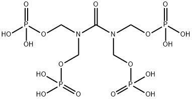tetrakis[(phosphonooxy)methyl]urea Structure