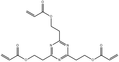 ISOCYANURIC ACID TRIS(2-ACRYLOYLOXYETHYL) ESTER 구조식 이미지
