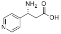 (R)-3-AMINO-3-(PYRIDIN-4-YL)PROPANOIC ACID 구조식 이미지