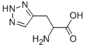2H-1,2,3-Triazole-4-propanoicacid,alpha-amino-(9CI) 구조식 이미지