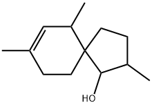 Spiro[4.5]dec-7-en-1-ol, 2,6,8-trimethyl- (9CI) Structure