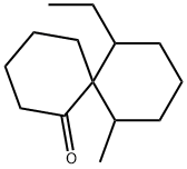 Spiro[5.5]undecan-1-one, 7-ethyl-11-methyl- (9CI) 구조식 이미지