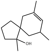 Spiro[4.5]dec-7-en-1-ol, 1,7,9-trimethyl- (9CI) 구조식 이미지