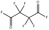 TETRAFLUOROSUCCINYL DIFLUORIDE Structure