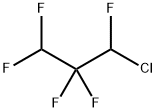 1-Chloro-1,1,2,2,3-pentafluoropropane Structure