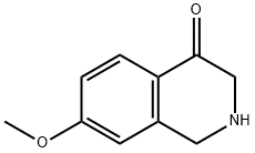 7-METHOXY-2,3-DIHYDROISOQUINOLIN-4(1H)-ONE 구조식 이미지