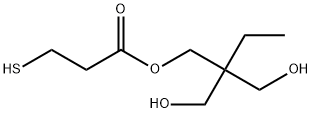 2,2-bis(hydroxymethyl)butyl 3-mercaptopropionate 구조식 이미지
