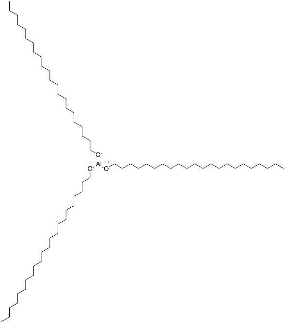 aluminium tridocosanolate  Structure