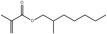 2-methylheptyl methacrylate Structure