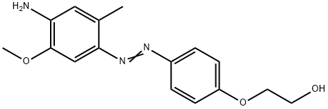 2-[4-[(4-amino-5-methoxy-2-methylphenyl)azo]phenoxy]ethanol 구조식 이미지