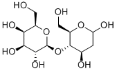 2-DEOXY-4-O-BETA-D-GALACTOPYRANOSYL-D-ARABINO-HEXOSE 구조식 이미지