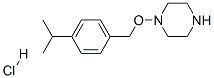 1-(4-ISOPROPYLPHENYL)-메톡시피페라진HCL 구조식 이미지