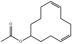 cyclododeca-4,8-dien-1-yl acetate Structure