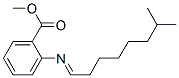 methyl 2-(isononylideneamino)benzoate Structure