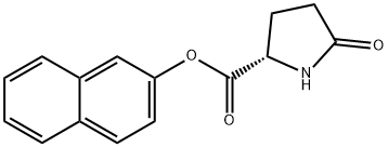 2-naphthyl 5-oxo-L-prolinate Structure