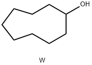 tungsten hexa(cyclononanolate) 구조식 이미지