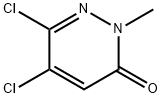 5,6-dichloro-2-Methyl-3(2H)-pyridazinone 구조식 이미지