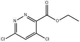 에틸4,6-DICHLOROPYRIDAZINE-3-CARBOXYLATE 구조식 이미지