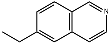Isoquinoline, 6-ethyl- (9CI) 구조식 이미지
