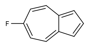 Azulene, 6-fluoro- (9CI) 구조식 이미지