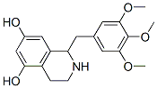 5,7-dihydroxy-1-(3,4,5-trimethoxybenzyl)-1,2,3,4-tetrahydroisoquinoline Structure