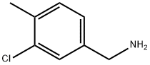 3-Chloro-4-methylbenzylamine Structure