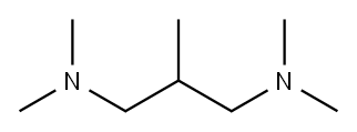 N,N,N',N',2-pentamethylpropane-1,3-diamine 구조식 이미지