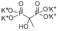 1-Hydroxyethanediphosphonic acid potassium salt 구조식 이미지