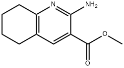 3-Quinolinecarboxylicacid,2-amino-5,6,7,8-tetrahydro-,methylester(9CI) 구조식 이미지