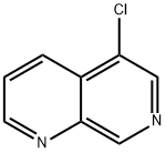 5-chloro-1,7-naphthyridine 구조식 이미지