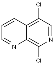 5,8-dichloro-1,7-naphthyridine 구조식 이미지