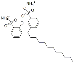diammonium dodecyl(sulphonatophenoxy)benzenesulphonate 구조식 이미지
