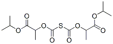 Thiodicarbonic acid 1-ethyl-3-isopropyl ester Structure