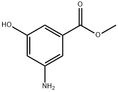 methyl 3-amino-5-hydroxybenzoate 구조식 이미지