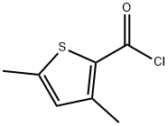 2-Thiophenecarbonyl chloride, 3,5-dimethyl- (9CI) 구조식 이미지