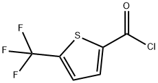 2-티오펜카르보닐클로라이드,5-(트리플루오로메틸)-(9Cl) 구조식 이미지