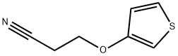 Propanenitrile, 3-(3-thienyloxy)- (9CI) 구조식 이미지