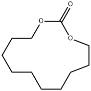 1,3-디옥사시클로트리데칸-2-원 구조식 이미지