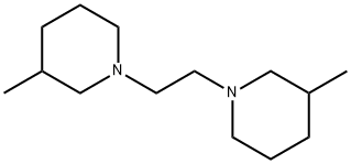 1,1'-ethylenebis[3-methylpiperidine] Structure