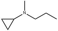N-메틸-N-프로필시클로프로필아민 구조식 이미지