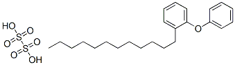dodecylphenoxybenzene, disulpho derivative 구조식 이미지
